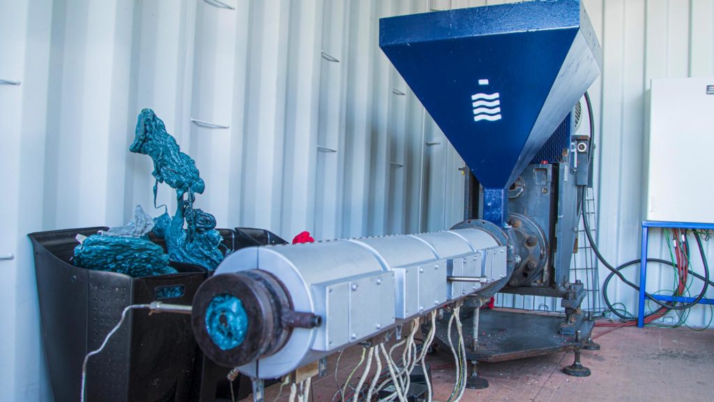 The Extruder To Convert Plastics Into Objects Plastic Odyssey