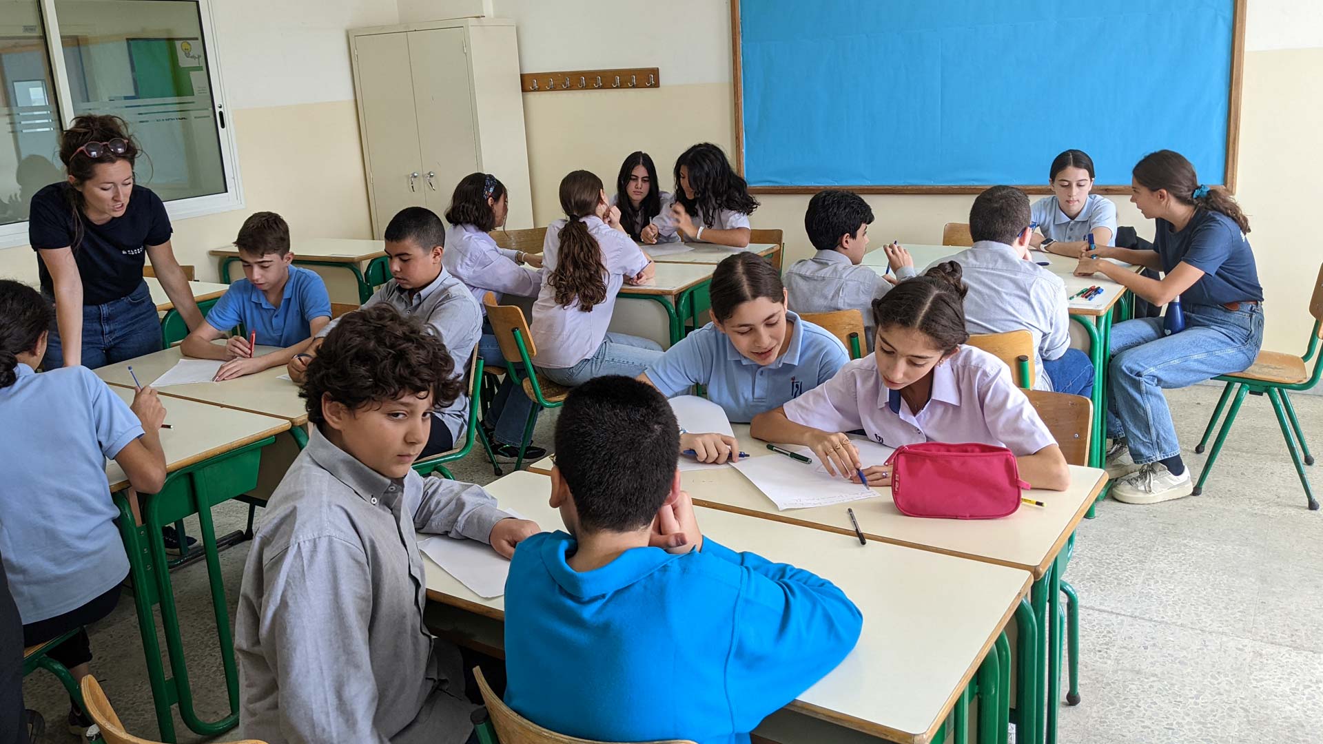 The School That Sprouts Its Plastic Waste Plastic Odyssey   Atelier Futur Sans Plastique Ecole Tripoli Liban 